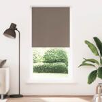 vidaXL Ролетна щора, затъмняваща, кафява, 90x210 см, ширина на плата 85, 7 см, полиестер (4011048)