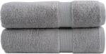 vidaXL Премиум кърпи за душ SOLUND 2 бр. сиви 70x140 см 600 г/м2 (137308)