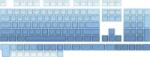 Redragon Taste de schimb Redragon Ombre A134, 131 piese, US ANSI (Albastru)
