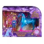Spin Master Unicorn Academy Set Antreneaza si Straluceste Unicornul River si Papusa Isabel (6075347) Figurina