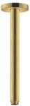 Hansgrohe - Braț de duș, montare pe tavan S 30 cm, auriu lucios 27389990 (27389990)