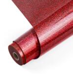 LOKLiK Vinyl termotransfer cu sclipici rosu, 30, 5 x 90 cm, LOKLiK