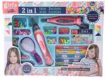 Interaktivna Zabava Girl's Creator 2-in-1 szépségápolási készlet, Hajfonó és gyöngyök
