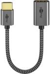 Goobay Ultra High-Speed HDMI Flexiadapter szürke 10cm 79145 (79145)
