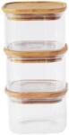 Pebbly PKV-034 3 darab 500 ml-es üvegedényből álló készlet (PKV-034)