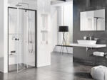 RAVAK Pivot PDOP2-120 zuhanyajtó fekete+transparent (03GG0300Z1) - kazanmarket