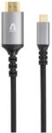 AVAX PRIME USB-C - HDMI 2.0 kábel 4K/60Hz fonott 1.5m AV9021 AVAX_AV9021 (AVAX_AV9021)