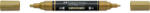 Faber-Castell Akril marker kétvégű MULTIMARK 250 Faber-Castell arany (FC185950) - web24