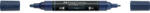Faber-Castell Akril marker kétvégű MULTIMARK 450 Faber-Castell indigókék (FC185947) - web24