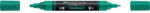 Faber-Castell Akril marker kétvégű MULTIMARK 358 Faber-Castell smaragdzöld (FC185958) - web24