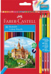 Faber-Castell Színes ceruza készlet bicolor hatszögletű +grafit +hegyező Faber-Castell 36db+3+1klf. szín (FC110336) - web24