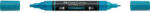 Faber-Castell Akril marker kétvégű MULTIMARK 313 Faber-Castell türkiz (FC185913) - web24