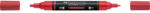 Faber-Castell Akril marker kétvégű MULTIMARK 219 Faber-Castell eper piros (FC185918) - web24
