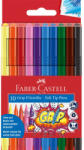 Faber-Castell Rostirón, filctoll készlet, GRIP Faber-Castell 10 klf. szín (FC155310) - web24