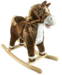 ROBENTOYS Calut balansoar, lemn + plus, espresso, 65x26x62 cm (XL-015) Balansoar calut