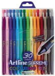 Artline Liner ARTLINE Supreme, varf fetru 0.6mm, 30 culori/set (EPFS-210/30W)