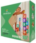 Cleverclixx Set de construcție magnetică Ball Run Compact Pack Intense 60 de piese (CLEVER_CC-1004)