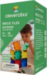Cleverclixx Set de construcție magnetică Brick Tiles Pack Intense - 16 buc (CLEVER_CC-1023)