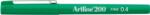 Artline Liner Artline 200, varf fetru 0.4mm - verde (EK-200-GR) - forit