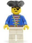 LEGO® Pirates Kalóz Kék Felsőben, Fekete Kalapban pi006 (pi006)