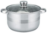 Rosberg Oala Rosberg Premium RP51210M26, 26 cm, 7.8 L, Capac, Inductie, Inox (RP51210M26)