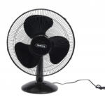 Rosberg Ventilator de masa Rosberg R51760B16, 40 W, 40 cm, 3 viteze, Oscilatie, Inclinare reglabila, Negru (R51760B16 - black) Ventilator