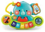 Raya Toys Pian muzical pentru bebeluși Raya Toys - Elefănțel (520121589)