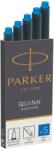 Parker 1x5ink cartridge Quink Blue washable (1950383)