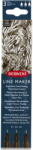 Derwent Liner DERWENT Professional, 3 dimensiuni, varf subtire si uscare rapida, 3 buc/set, negru (DW-2305560)
