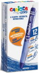 CARIOCA Pix erasable, 0.7mm, retractabil, CARIOCA Oops - albastru (CA-43043/02)