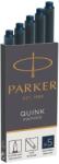 Parker 1x5ink cartridge Quink blue black (1950385)