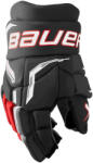 Bauer Mănuși de hochei Supreme F40 Black/Red Junior 10″