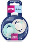 LOVI Lovi, Prime, suzeta dinamica din silicon, Logoon/Mint Cream, 0-6 luni, 2 buc