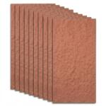  6 db NEXTLY természetes kő megjelenésű dekorációs csempe készlet, beltéri/kültéri, 60x120cm, 4-6mm vastag, textúrált, vízálló, tűzálló, modern design, 4, 32 nm, tégla, tégla