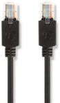 Laptophardware 20m CAT5E fekete UTP Patch kábel, RJ45, 10/100/1000 Mb/s, dobozos