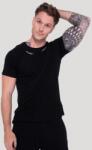 GymBeam Tribal Ribbed póló Black L