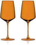 Viski set de pahare cu picior pentru vin din sticlă 650 ml 99KK-SLUZYN_28X (V11265) Pahar