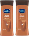 Vaseline Cocoa Radiant testápoló (2x400 ml) + AJÁNDÉK tükör