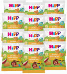 HiPP BIO Mini zabszívek vaníliás vajas keksz 36 hó+ (12x40 g) (DA31370-01)