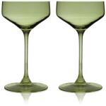 Viski set de pahare cu picior pentru cocktailuri din sticlă colorată 192 ml 99KK-SLUZYH_91X (V11374) Pahar