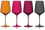 Viski set de pahare cu picior pentru vin din sticlă colorată 650 ml 99KK-SLUZYK_MLC (V11263) Pahar