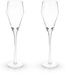 Viski set de pahare cu picior pentru vin din sticlă 240 ml 99KK-SLUZYC_TSP (V9426) Pahar
