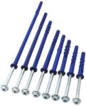 Tracon peremes tipli hatlapfejű peremes csavarral M10x300 mm T10300P (T10300P)