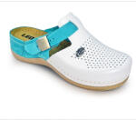 COMFORT Papucs biopapucs fehér/kék Comfort 901 36-os