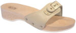 Scholl Pescura Heel Papucs 36 Homok 1pár