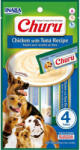 Inaba Foods Churu Recompense Cremoase pentru caini cu Pui si Ton 4x14 Gr (EUD612)