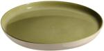 Emile henry (Франция) Керамична чиния emile henry salad plate салатена - цвят зелен и екрю (eh 8921-v0)
