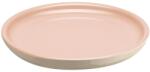 Emile henry (Франция) Керамична чиния emile henry dessert plate десертна - цвят розово и екрю (eh 8918-r4)