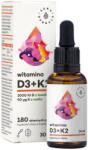 Aura Herbals Vitamina D3 2000 UI + K2, Picături - 30 ml