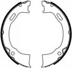 Textar Kézifék Pálya Jeep Grand Cherokee 91-99 91071500